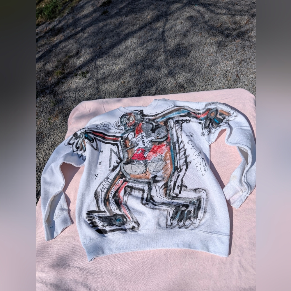 Custom Paint Sweatshirt
